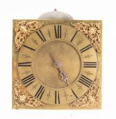 Hardwick, Ashwick an early 18th century longcase movement and dial,