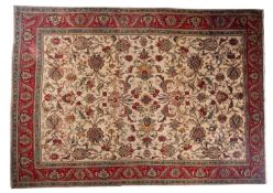 A Tabriz carpet,