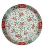 A Chinese wucai charger,