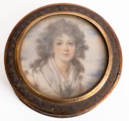 A papier-mâché, tortoiseshell and yellow metal piqué-worked box,