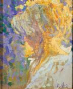 Arthur Karl Maderson (British, b. 1942) - Verlayne - Oil on panel - 35 x 28.5cm, 52.