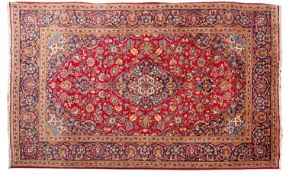 A Kashan carpet,