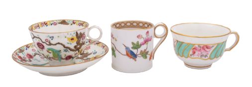 A Swansea teacup and saucer,