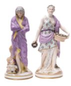 A pair of Samson porcelain figures,