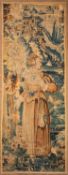 A verdure tapestry fragment, northern France or Low Countries,