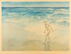 Sir William Russell Flint (British, 1880-1969) - 'The Waves',