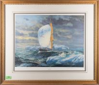 Two maritime themed prints. Comprising '