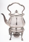 An early 20th century silver plated tea