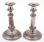 A pair of mid 19th century Sheffield pla
