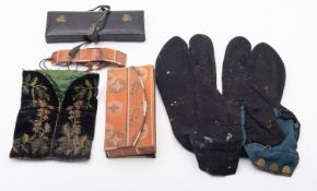 A late 19th century Arts and Crafts velv