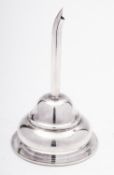 An Elizabeth II silver wine funnel by P