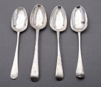 A George III silver Hanoverian pattern p