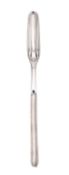 A George III silver marrow scoop, makers mark 