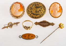 A mixed group of jewellery,