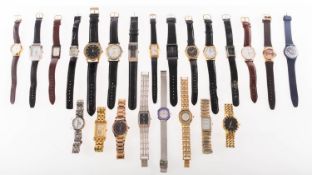 Citizen two wristwatches and a selection of various dress watches to include a Citizen Eco-Drive