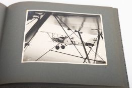 Fleet Air Arm interest: An album of vintage photographs of aircraft and battleships,
