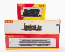 Three Hornby OO/HO BR locomotives.
