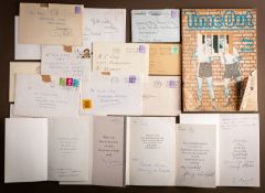 The Krays. A collection of nineteen manuscript condolence letters and cards