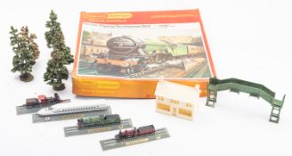 A Hornby OO gauge Flying Scotsman Train Set.