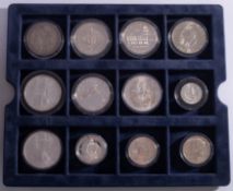 16 Coins including 1879 dollar. Together with 1994, 1995, 1996, 1893 half dollar, 2001 dollar etc.