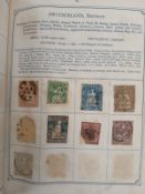 Two old-time Oppens Stamp albums with early classics, 1d Blacks, German States, USA etc,