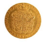 A 1774 George III Guinea.
