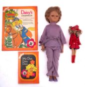 A Mary Quant Daisy Doll 'April Showers', in original costume (minus handbag) unboxed ,