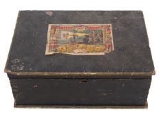 An Ernst Plunk cased magic lantern and slides.