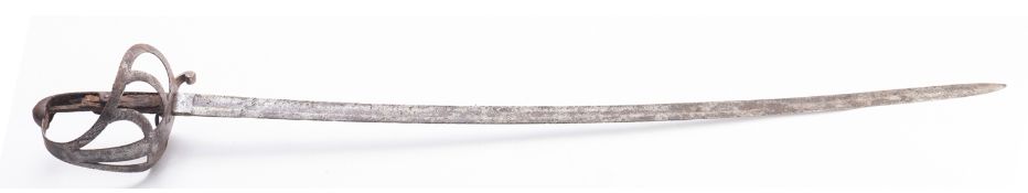 A 19th Century German infantry sword.