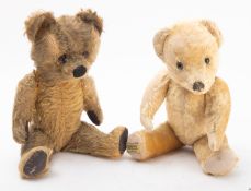 A 20th Century Merrythought teddy bear.