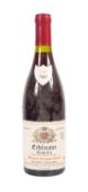 A bottle of Echezeax Grand Cru 1997. 75cl, 13% vol.