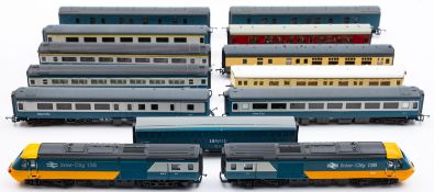 A Hornby OO/HO BR Intercity 125 three car unit, DCC fitted.