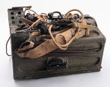 A mid 20th Century number 16 Mk III military radio.