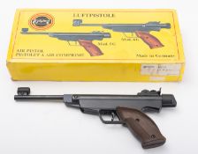 An Original MOD5G break barrel air pistol.