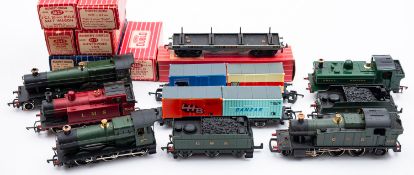 Five OO/HO steam locomotives.