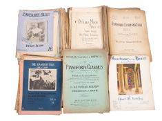 A quantity of early 20th century sheet music,