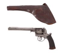 A 38 bore five shot 1851 model Deane, Adams & Deane Patent Revolver.