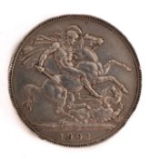 A 1902 Edward VII crown.