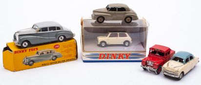 A Dinky Rolls-Royce Silver Wraith 150.