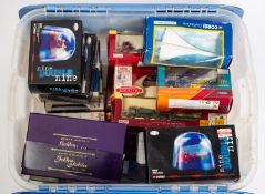 A collection of Corgi and Lledo diecast vehicles.