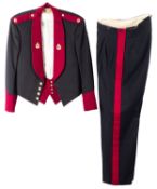 A post war RAMC No. 2 dress tunic by Gieves of London, together with mess dress and another No.