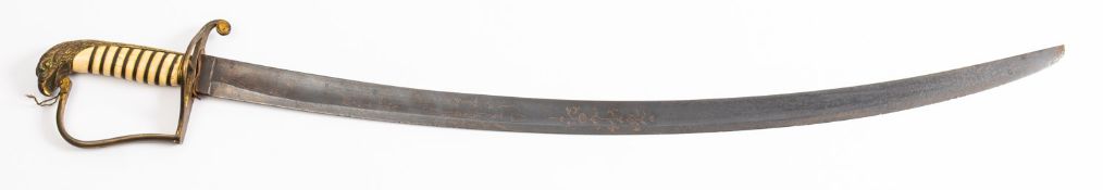 A late 18th/early 19th century American Officer's sword,