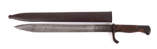A WWI German S98/05 bayonet, maker Alex Coppel,