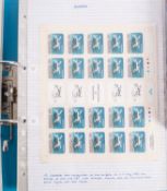 Two albums of Royal stamp air mails etc.