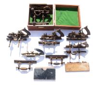 A Stanley 45 combination plane.