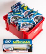 A collection of Corgi Toys James Bond diecast vehicles.