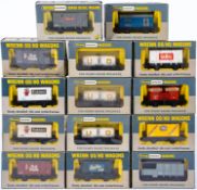 14 Wren OO/HO goods wagons. including tankers, box cars and bulkers etc, all boxed.