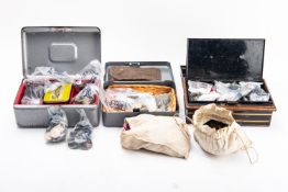 A large collection of mainly UK coinage, including crowns, farthings, Victorian pennies,