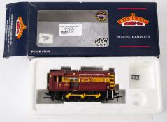 Bachmann OO/HO diesel locomotive EWS Class 08 08683, DCC fitted and boxed.