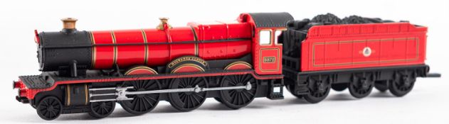 A Harry Potter Hogwarts Express diecast collectors set.